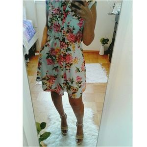 Floral Fit & Flare Dress